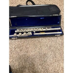 Armstrong Model 80 Sterling Silver Flute Open Hole B Foot Elkhart USA